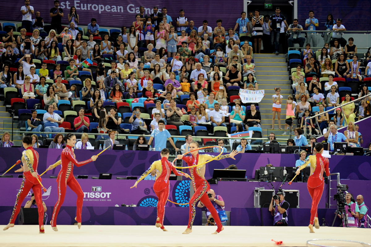 Azerbaijani gymnasts on sixth day of first European Games in Baku (PHOTO SESSION)