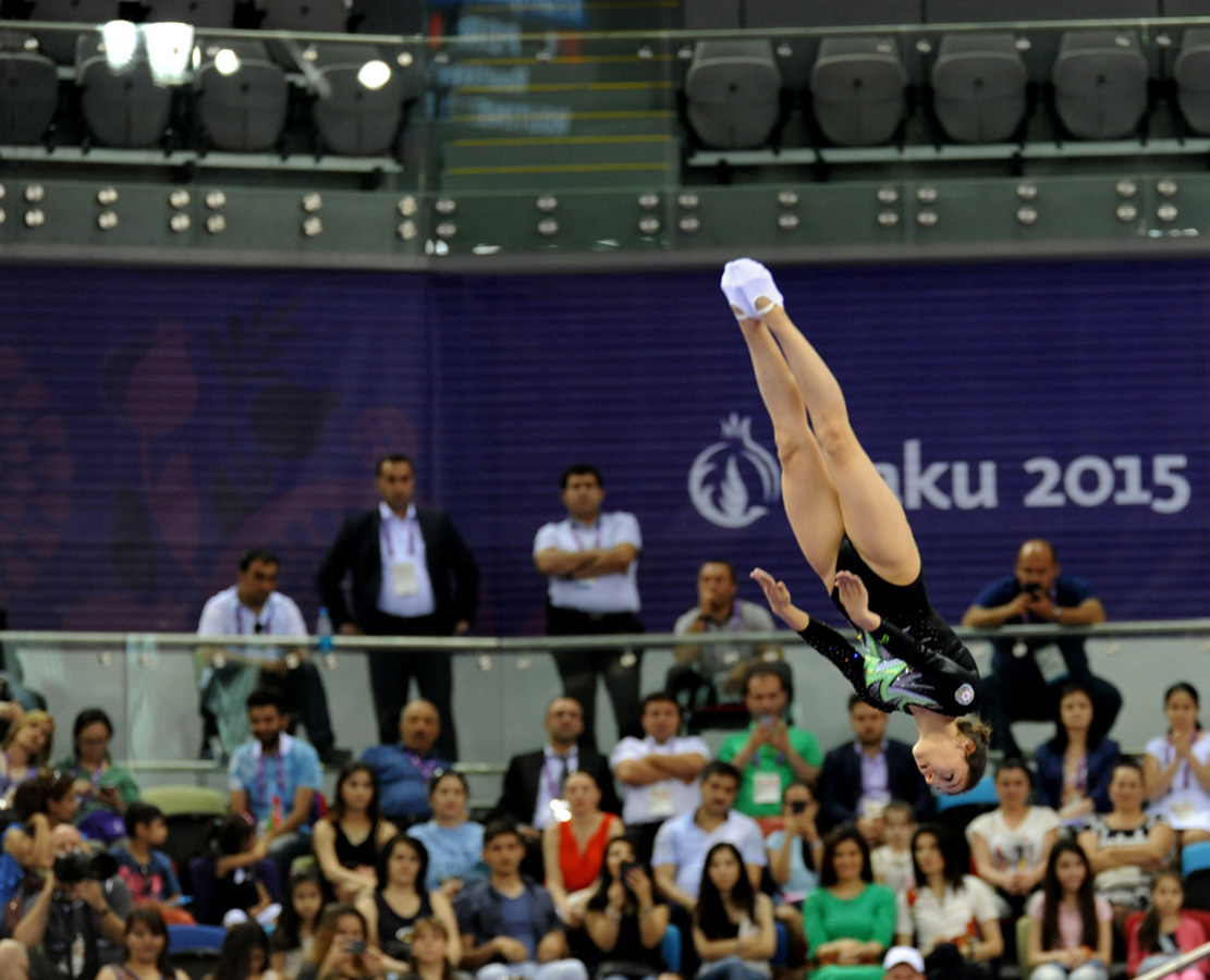 Azerbaijani gymnasts on sixth day of first European Games in Baku (PHOTO SESSION)