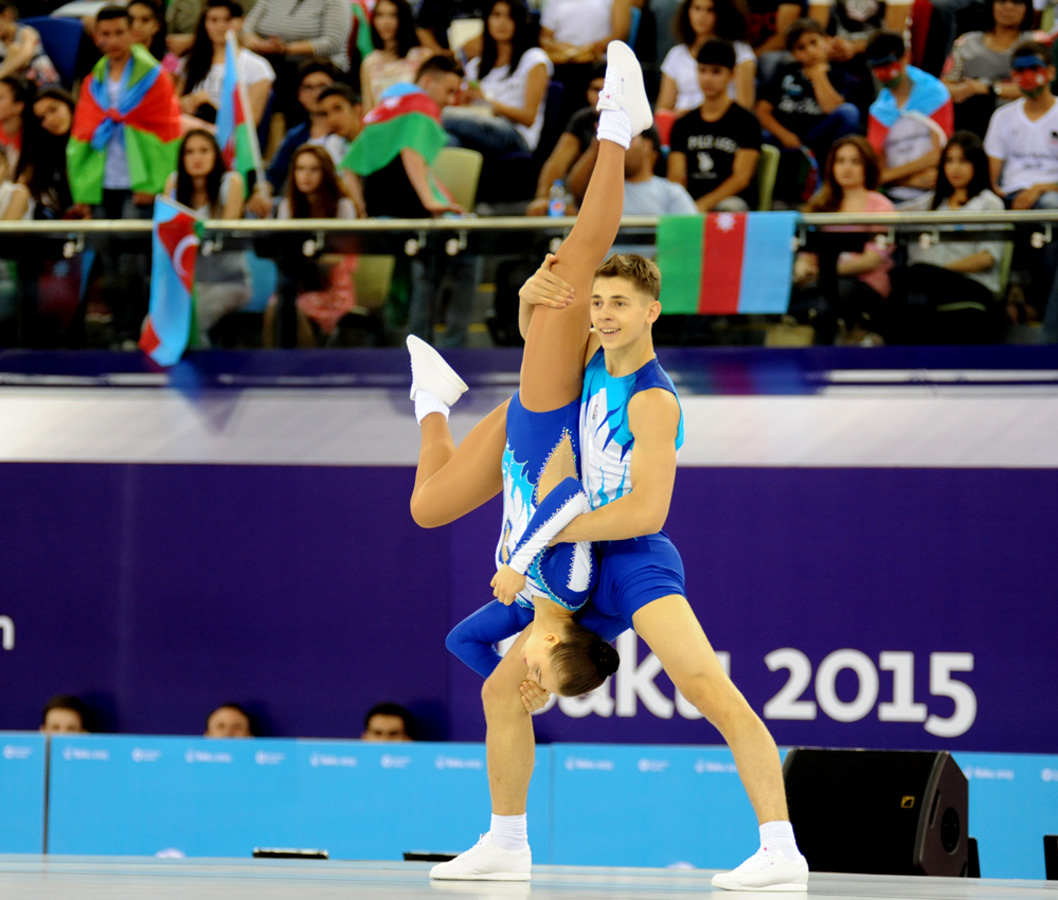Azerbaijani gymnasts on sixth day of first European Games in Baku (PHOTO SESSION)