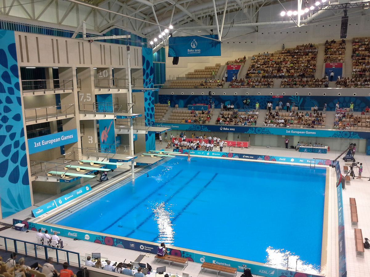 Diving events start at Baku 2015