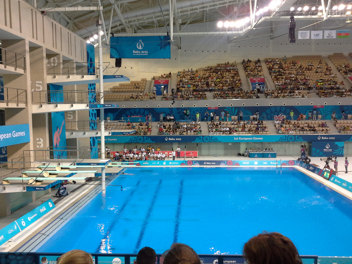 Diving events start at Baku 2015