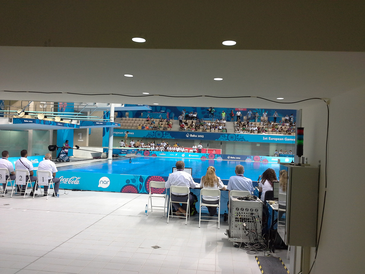 Diving events start at Baku 2015