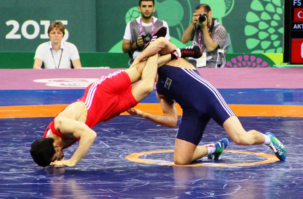 Baku 2015: Wrestler brings another bronze medal to Azerbaijan (PHOTO)