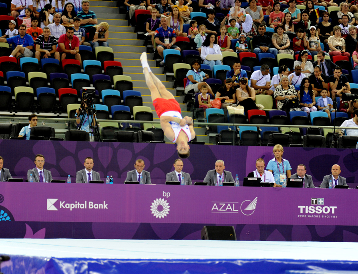 Baku hosts individual all-around artistic gymnastics finals (PHOTO)