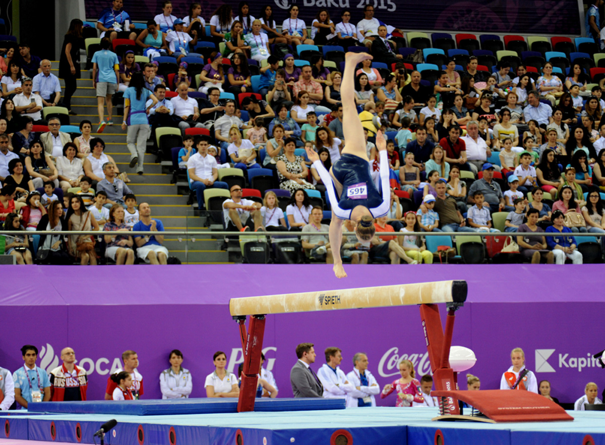 Baku hosts individual all-around artistic gymnastics finals (PHOTO)