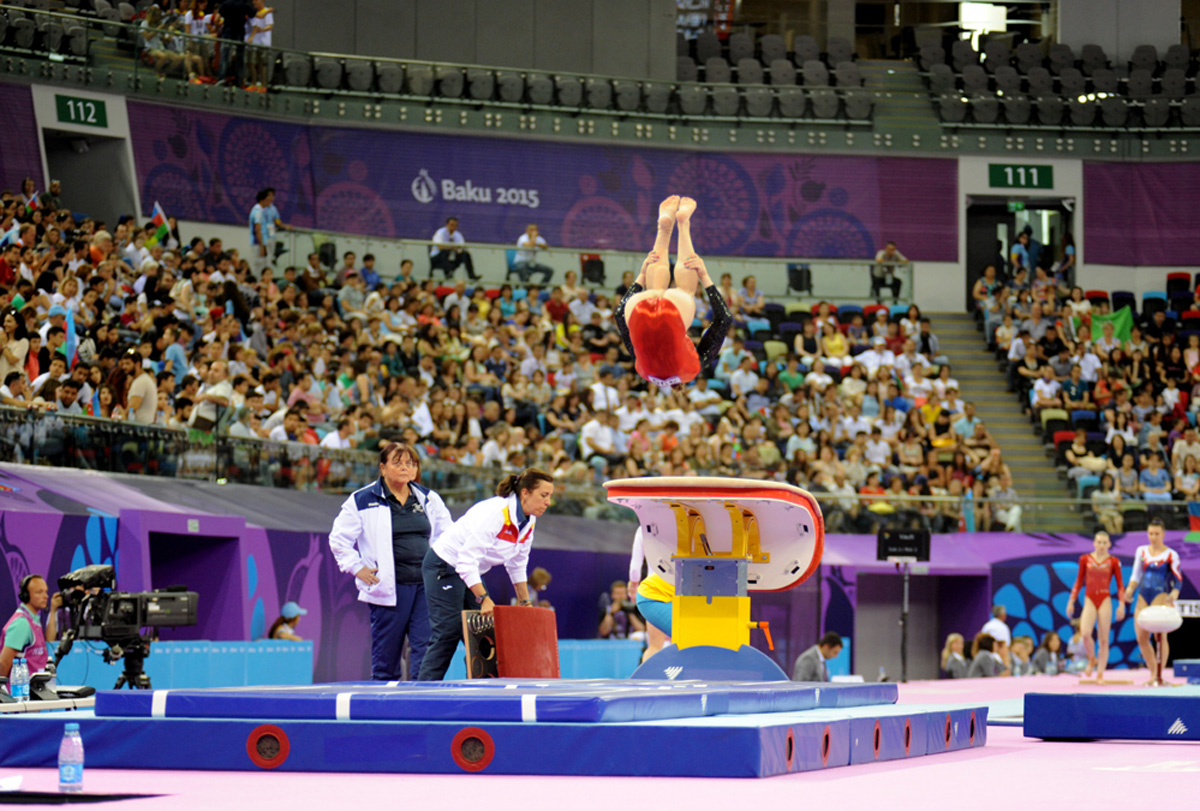 Baku hosts individual all-around artistic gymnastics finals (PHOTO)