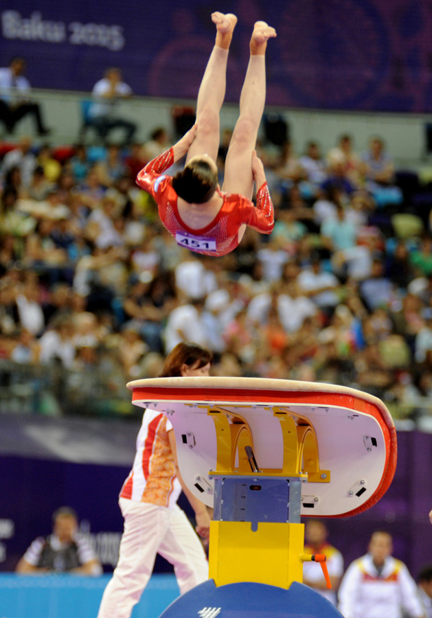 Baku hosts individual all-around artistic gymnastics finals (PHOTO)