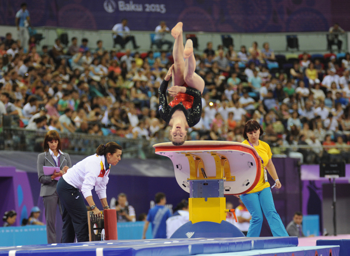 Baku hosts individual all-around artistic gymnastics finals (PHOTO)
