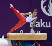 Azerbaijan’s first lady awards artistic gymnastics winners of Baku 2015 (PHOTO) (VIDEO)