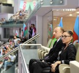 Azerbaijan’s first lady awards artistic gymnastics winners of Baku 2015 (PHOTO) (VIDEO)