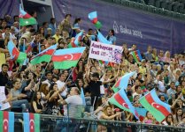 Azerbaijan’s first lady awards artistic gymnastics winners of Baku 2015 (PHOTO) (VIDEO)