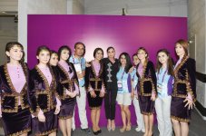 Azerbaijan’s first lady awards artistic gymnastics winners of Baku 2015 (PHOTO) (VIDEO)