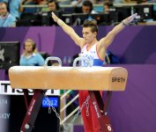 Baku 2015: Azerbaijani gymnast wins silver in pommel horse exercise (PHOTO)