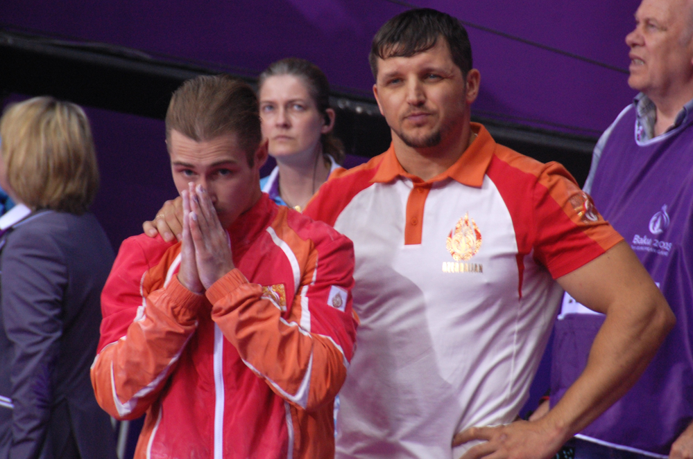 Baku 2015: Azerbaijani gymnast wins gold in parallel bars exercise (PHOTO)