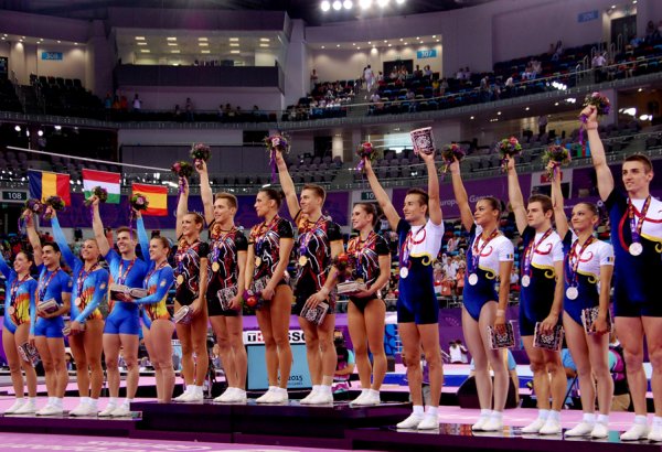 Baku 2015: Mixed pair event in aerobic gymnastics wrap up (PHOTO)