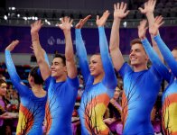 Baku 2015: Mixed pair event in aerobic gymnastics wrap up (PHOTO)