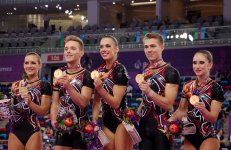 Baku 2015: Mixed pair event in aerobic gymnastics wrap up (PHOTO)