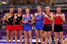 Baku 2015: Mixed pair event in aerobic gymnastics wrap up (PHOTO)