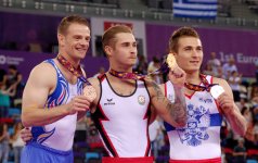 Historic victory of Azerbaijani athlete in artistic gymnastics on Day 9 of Baku 2015 (PHOTO)