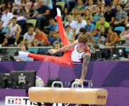 Historic victory of Azerbaijani athlete in artistic gymnastics on Day 9 of Baku 2015 (PHOTO)