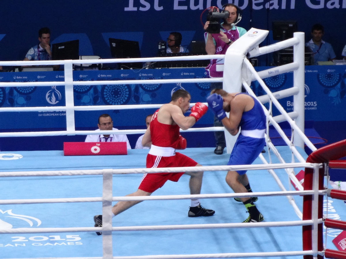Fourth Azerbaijani boxer advances to finals at Baku 2015