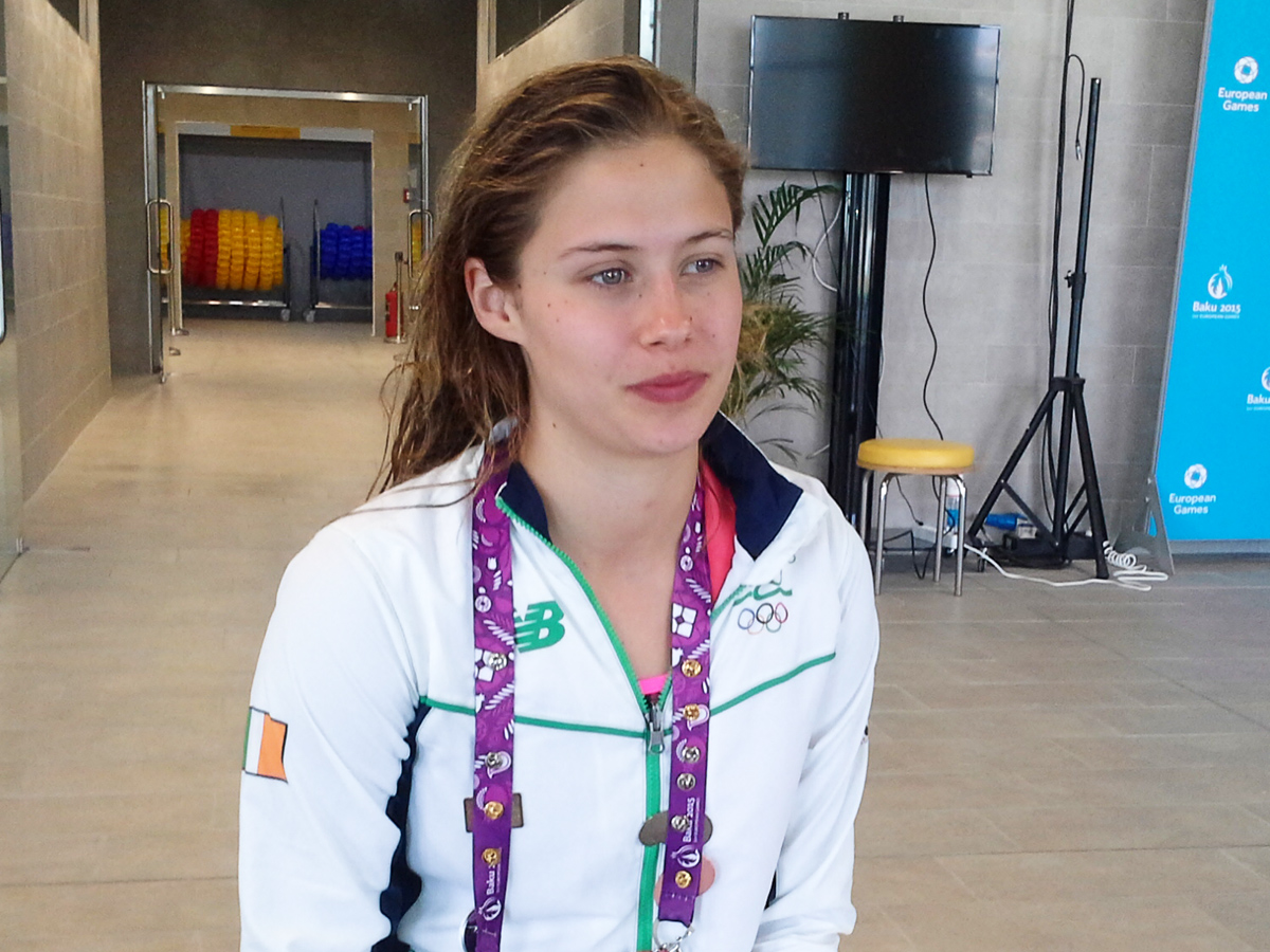 Irish diver: Baku 2015 volunteers amazing, pools incredible, great sports facilities