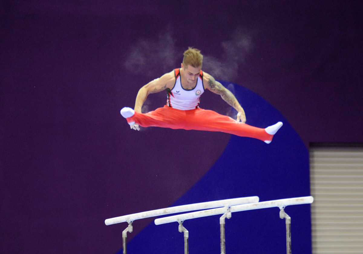 Historic victory of Azerbaijani athlete in artistic gymnastics on Day 9 of Baku 2015 (PHOTO)