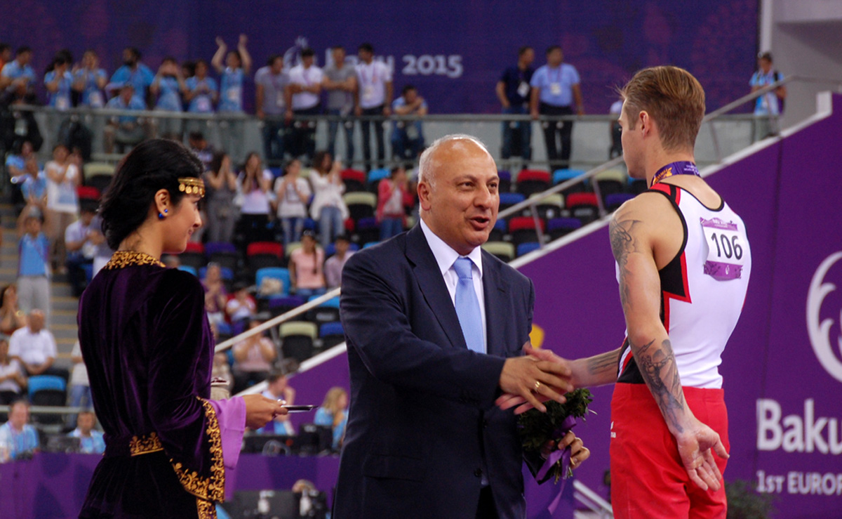 Historic victory of Azerbaijani athlete in artistic gymnastics on Day 9 of Baku 2015 (PHOTO)