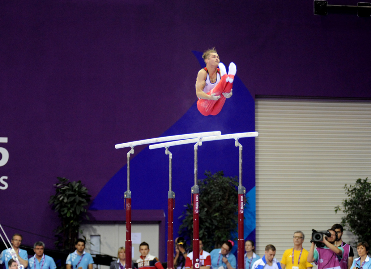 Historic victory of Azerbaijani athlete in artistic gymnastics on Day 9 of Baku 2015 (PHOTO)