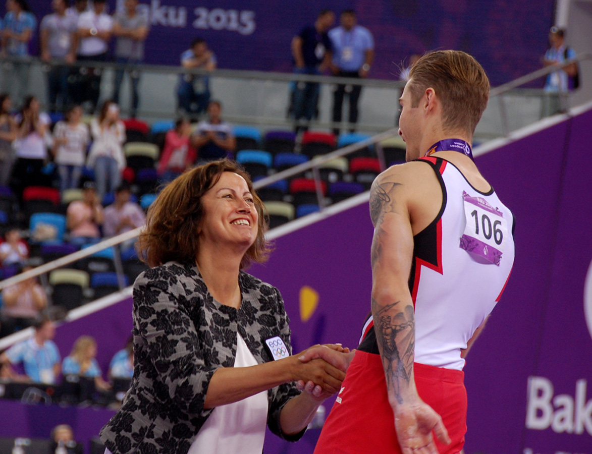 Historic victory of Azerbaijani athlete in artistic gymnastics on Day 9 of Baku 2015 (PHOTO)