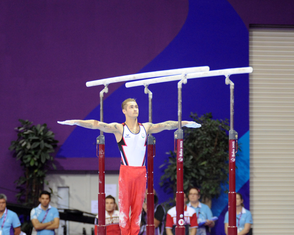 Historic victory of Azerbaijani athlete in artistic gymnastics on Day 9 of Baku 2015 (PHOTO)