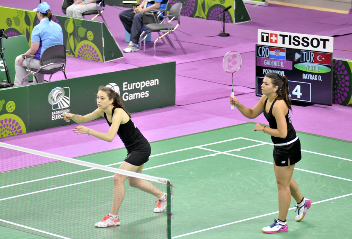 Badminton events continue at Baku 2015 (PHOTO)