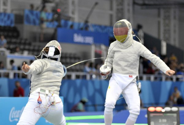Baku 2015: Azerbaijani female fencers win silver, bronze