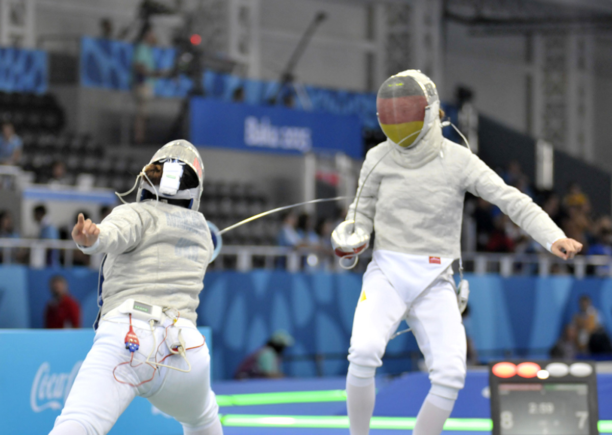 Baku 2015: Azerbaijani female fencers win silver, bronze