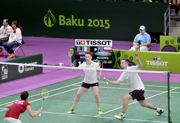 Quarterfinals in badminton kick off at Baku 2015 (PHOTO)