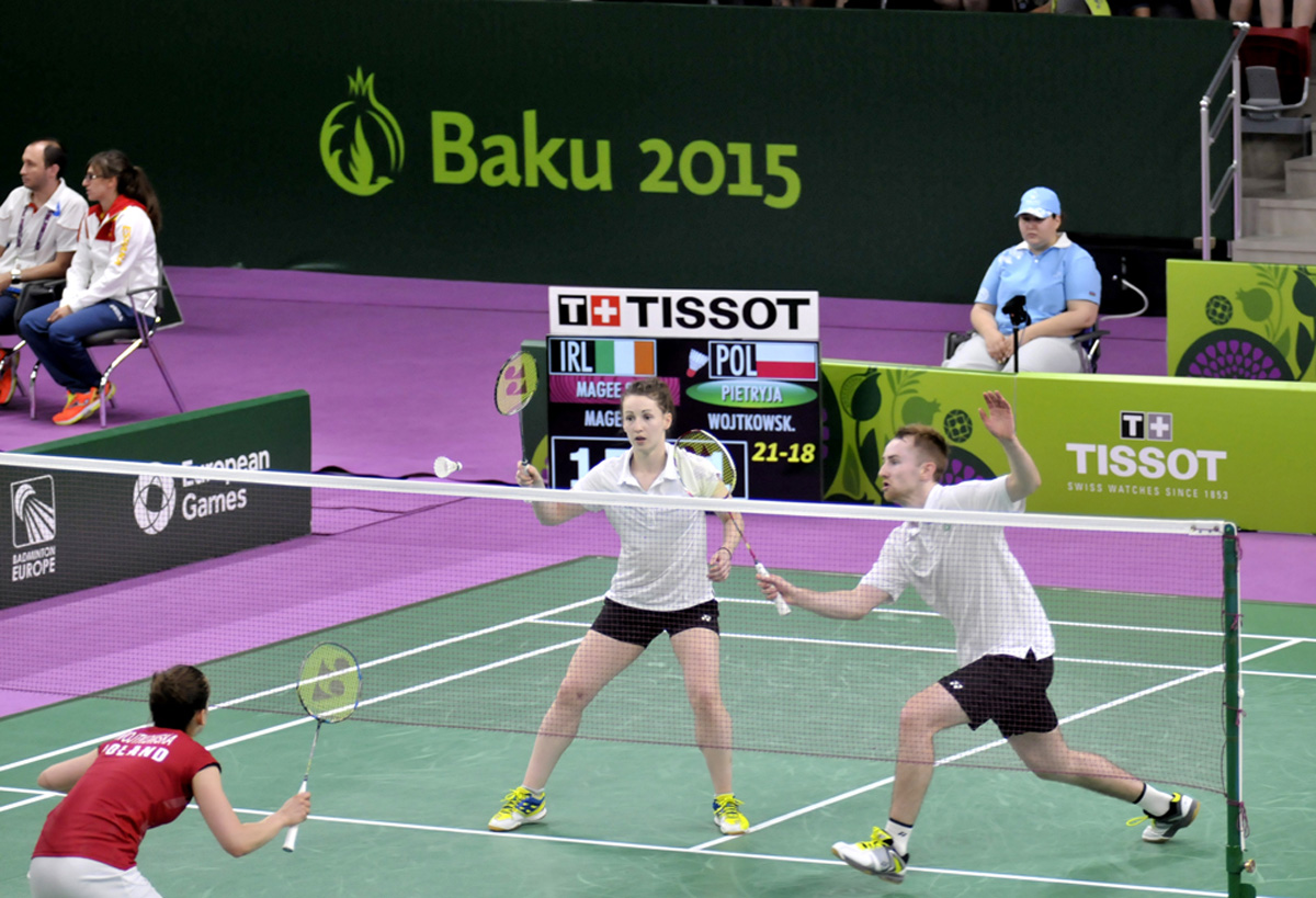 Quarterfinals in badminton kick off at Baku 2015 (PHOTO)