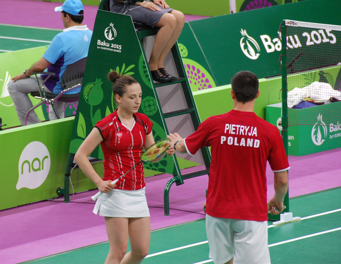 Quarterfinals in badminton kick off at Baku 2015 (PHOTO)