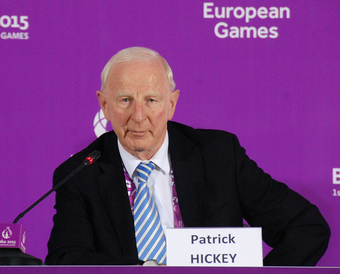 Patrick Hickey declares First European Games closed (VIDEO)
