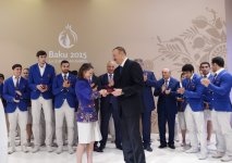 Mehriban Aliyeva awarded with “Heydar Aliyev” order for big contribution to organization of Baku 2015