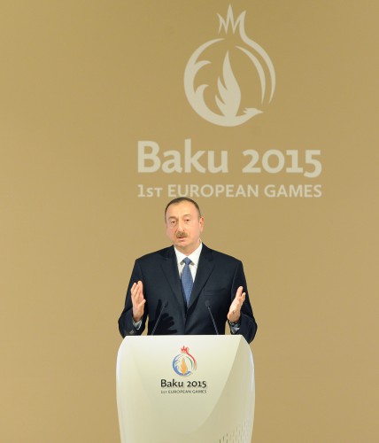 Mehriban Aliyeva awarded with “Heydar Aliyev” order for big contribution to organization of Baku 2015