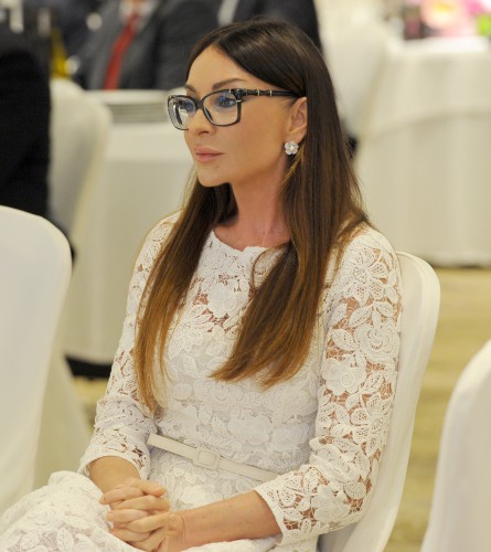 Mehriban Aliyeva awarded with “Heydar Aliyev” order for big contribution to organization of Baku 2015