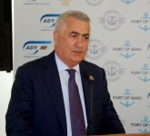 Baku receives first train via Trans-Caspian int’l transport route (PHOTO)