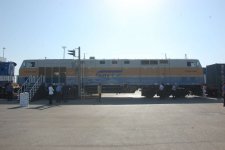 Baku receives first train via Trans-Caspian int’l transport route (PHOTO)
