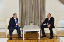Ilham Aliyev receives president, secretary general of Int’l Shooting Sport Federation