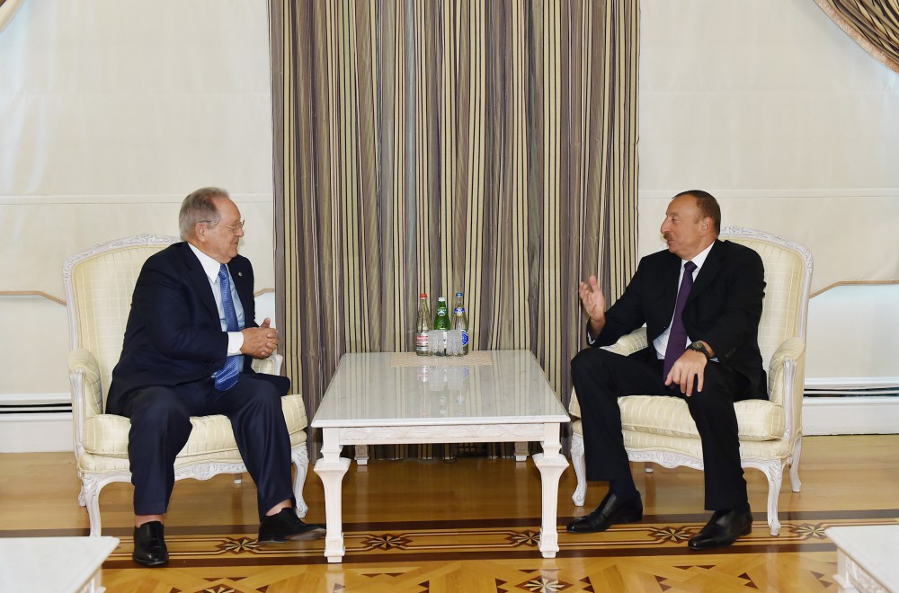 Ilham Aliyev receives president, secretary general of Int’l Shooting Sport Federation