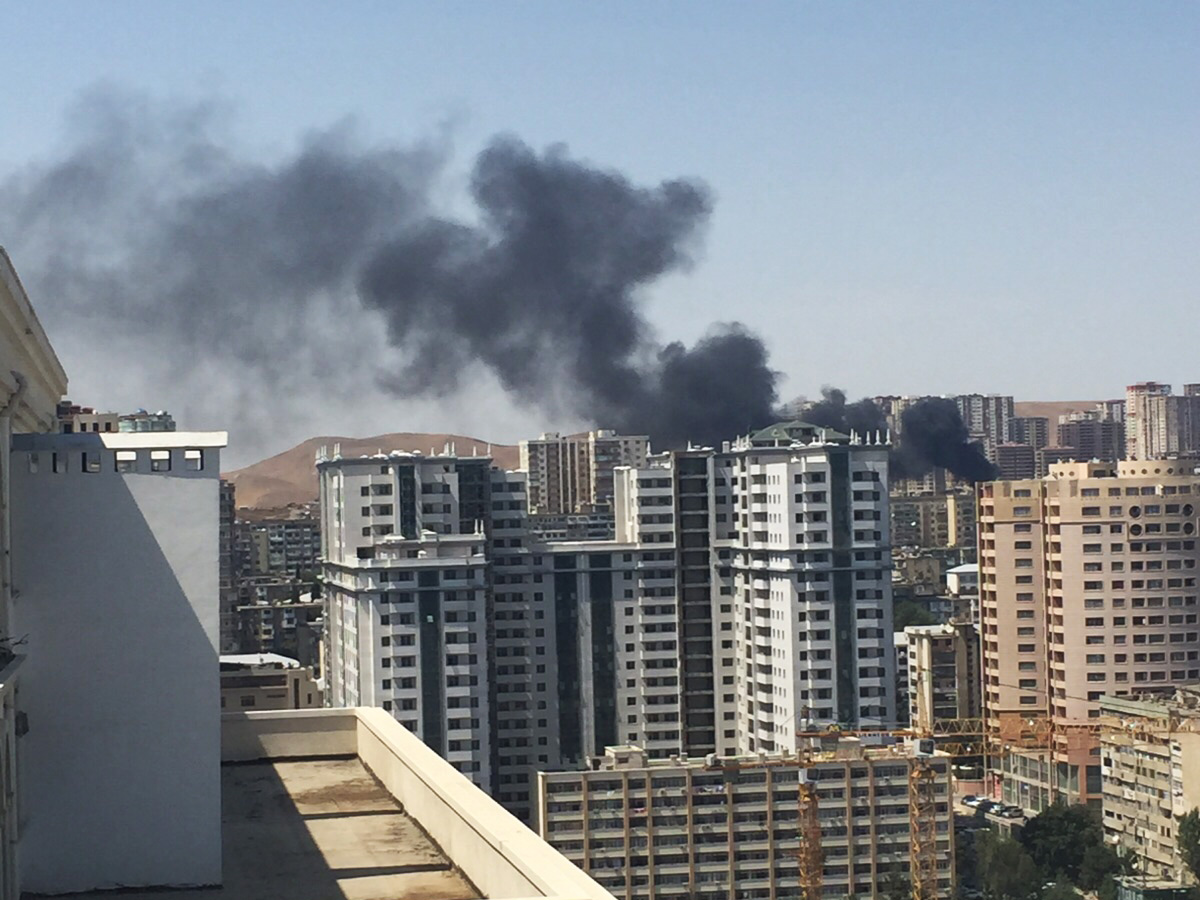 Fire in Baku’s Yasamal district extinguished (UPDATE 2)