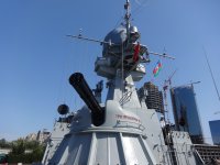 Friendly visit by Russian military ships to Azerbaijan (PHOTO)
