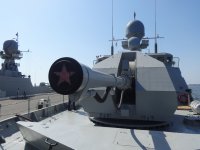 Friendly visit by Russian military ships to Azerbaijan (PHOTO)