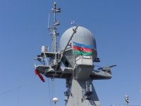 Friendly visit by Russian military ships to Azerbaijan (PHOTO)