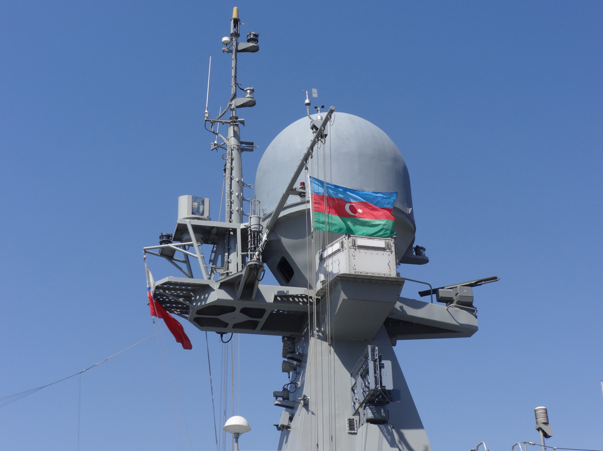 Friendly visit by Russian military ships to Azerbaijan (PHOTO)